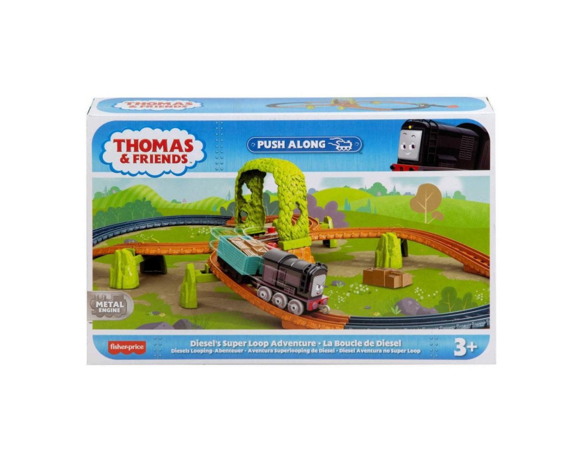 Fisher-Price Thomas  Friends: Push Along - Diesels Super Loop Adventure (HGY85)