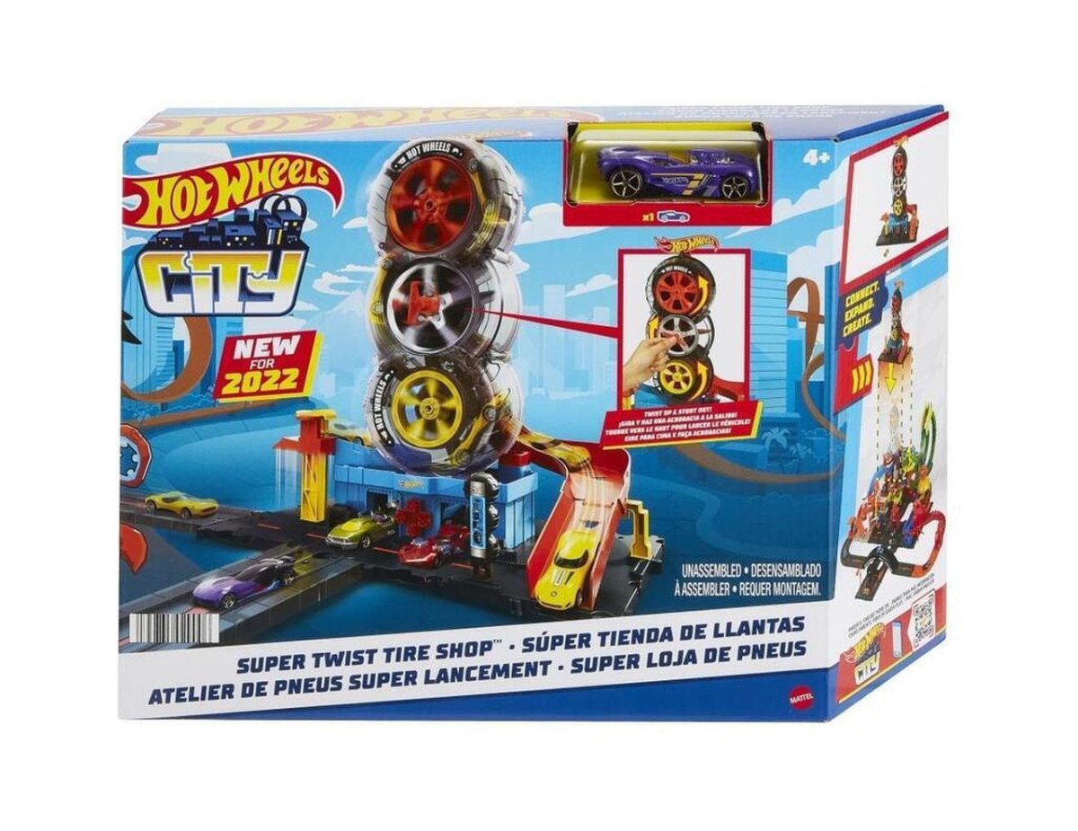 Mattel Hot Wheels - Super Twist Tire Shop (HDP02)