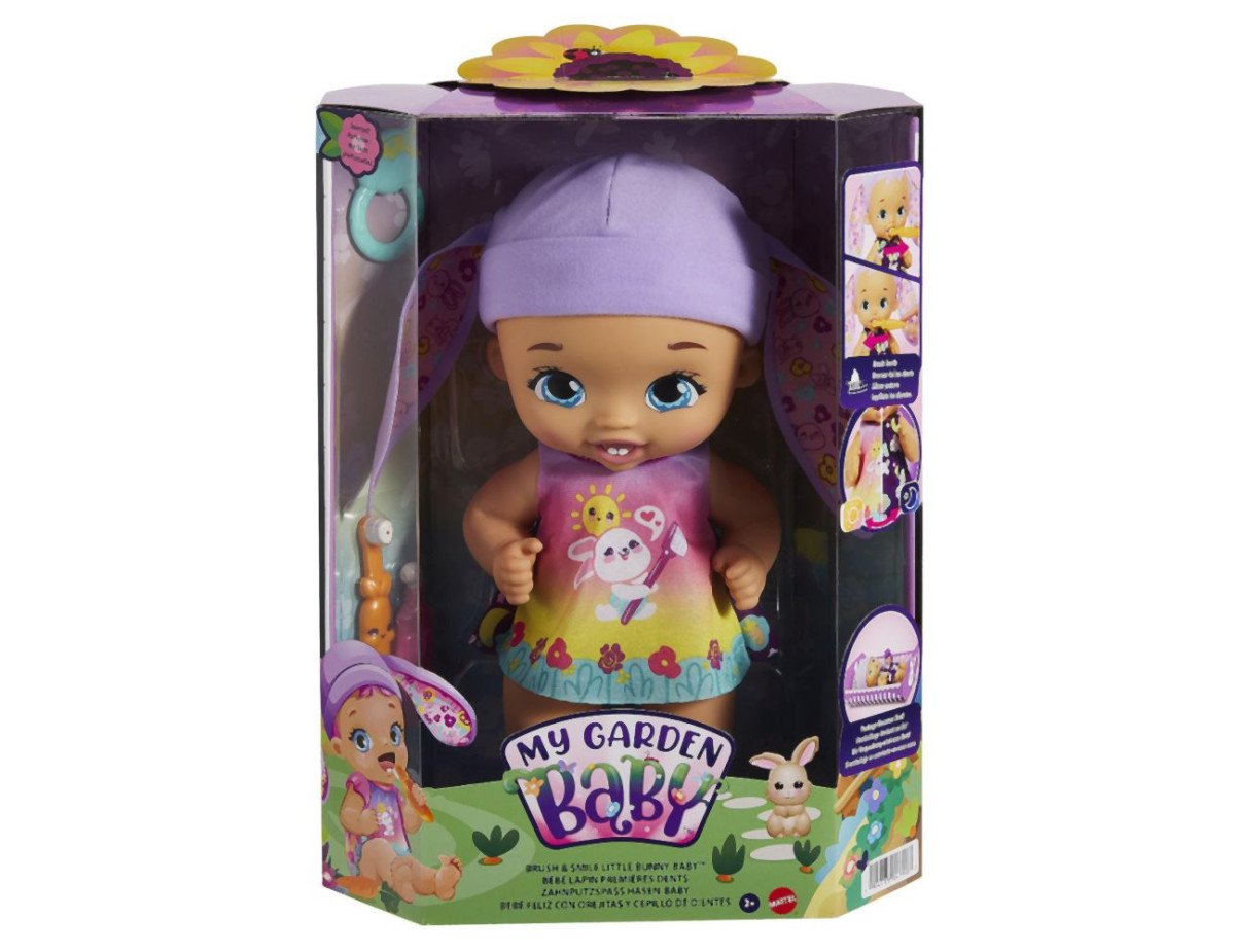 Mattel My Garden Baby - Brush  Smile Little Bunny Baby (HGC12)