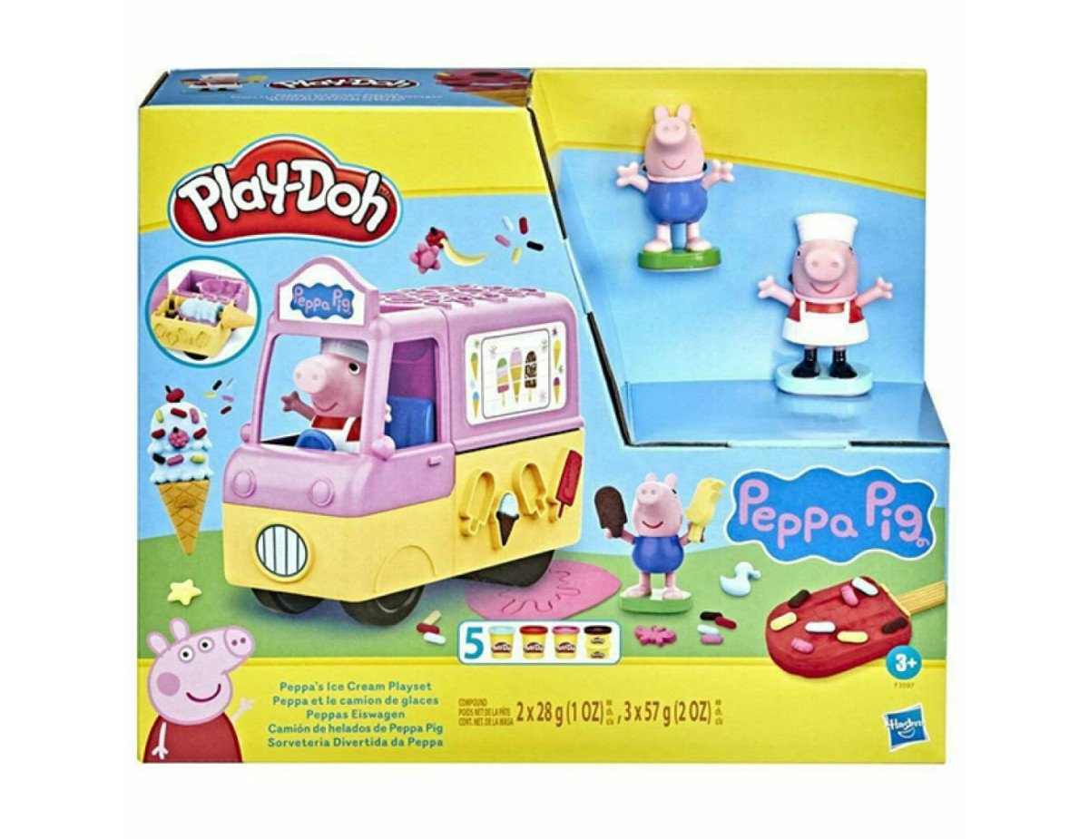 Hasbro Play-Doh Peppa Pig - Peppas Ice Cream Playset (F3597)