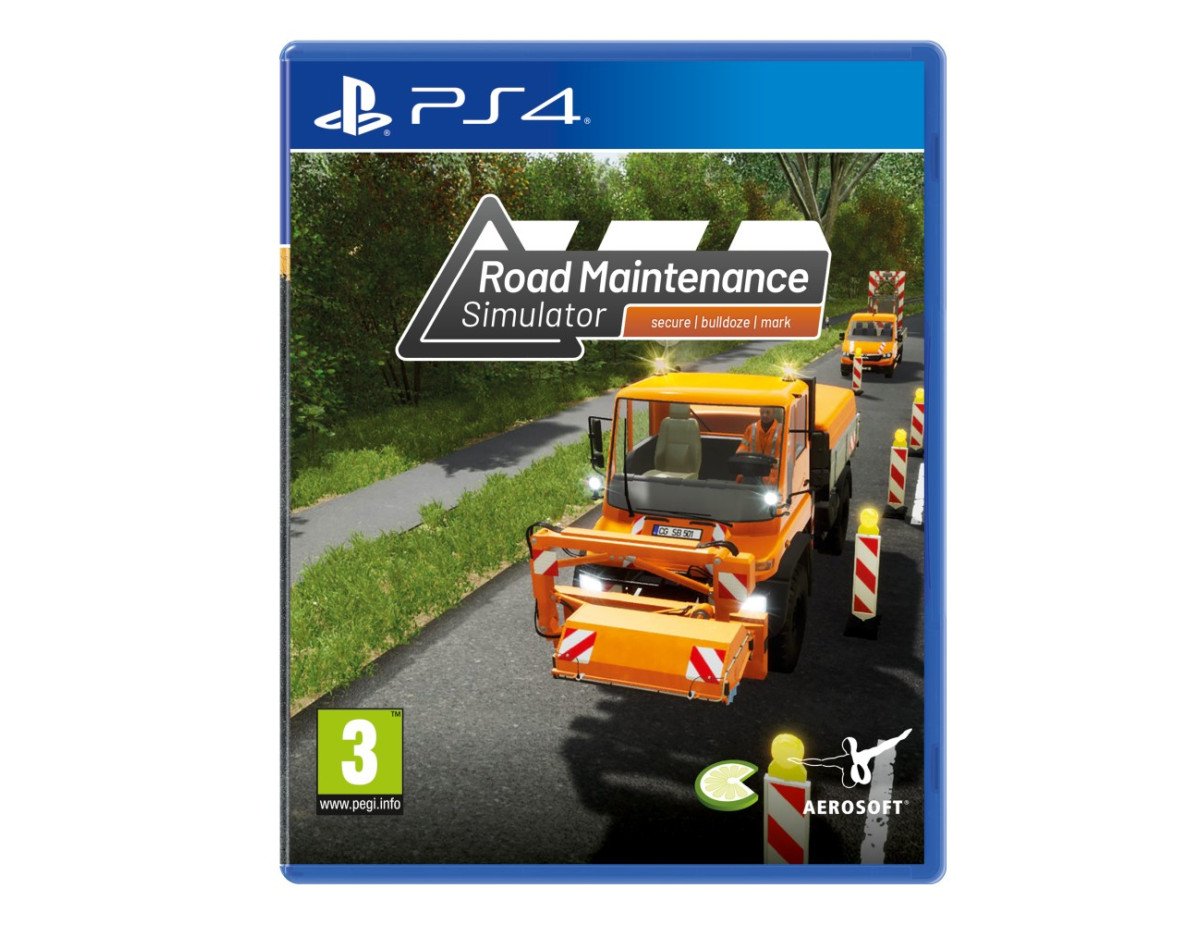 PS4 Road Maintenance Simulator