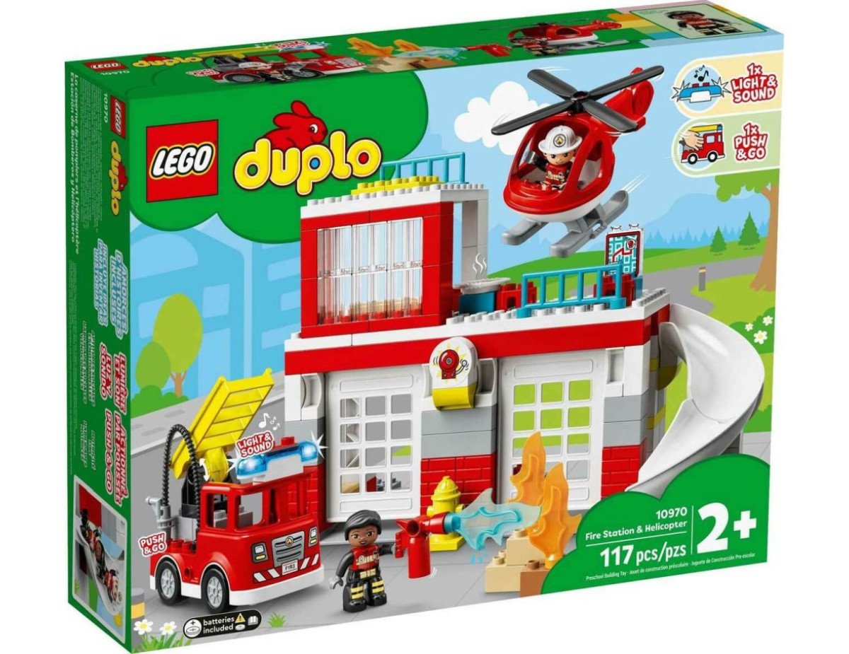 LEGO® DUPLO® Town: Fire Station  Helicopter (10970)