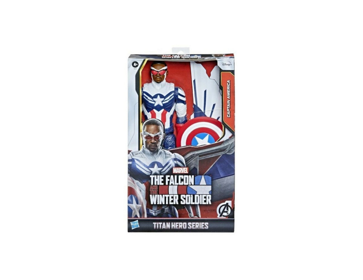 Hasbro Disney Marvel The Falcon and the Winter Soldier: Titan Hero Series - Captain America (F2075)