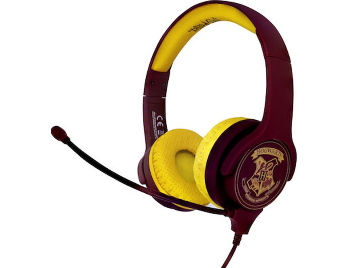 OTL Harry Potter - Hogwarts Crest Kids Interactive Headphones with Microphone