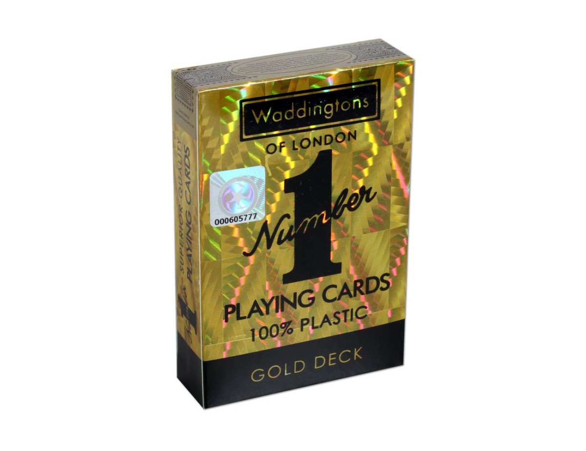 Winning Moves: Waddingtons No.1 - Gold Playing Cards (029391)