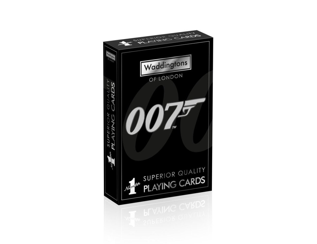 Winning Moves: Waddingtons No.1 - James Bond Uk 12 Playing Cards (WM00383-EN1)