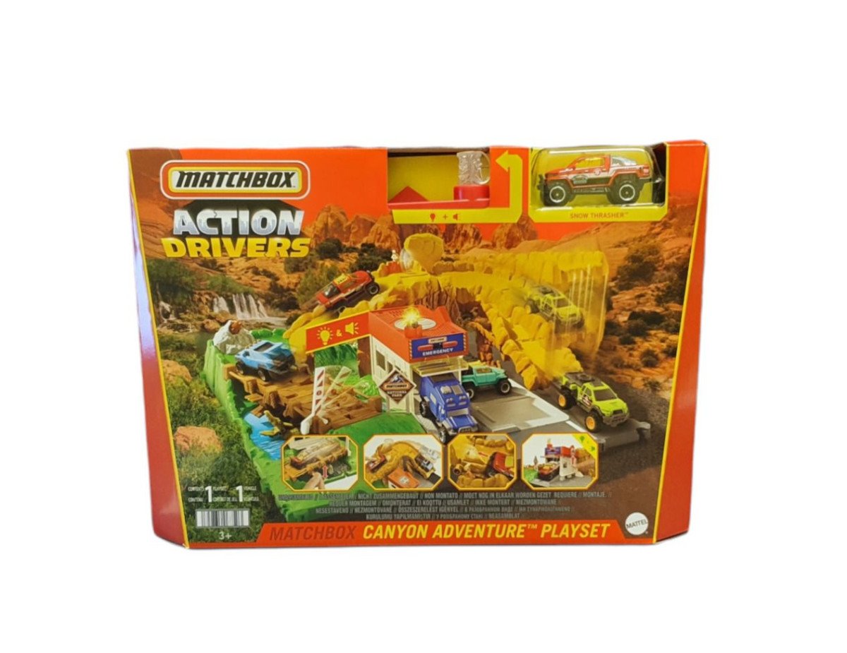 Mattel Matchbox: Action Drivers - Canyon Adventure Playset (HHH32)