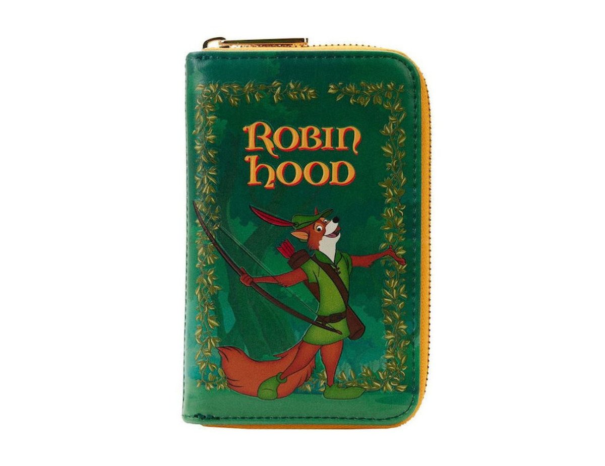 Loungefly Disney: Classic Book - Robin Hood Zip Around Wallet (WDWA2340)