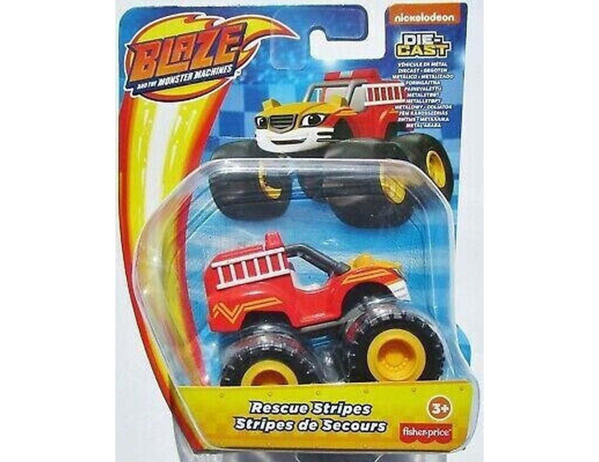 Fisher-Price Nickelodeon Blaze and the Monster Machines Die-Cast - Rescue Stripes (GYC99)