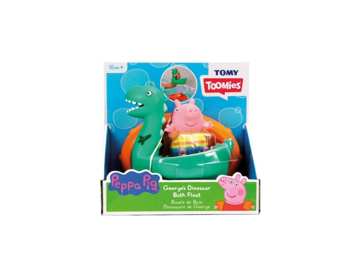 Tomy Toomies Peppa Pig - Georges Dinosaur Bath Float (George)