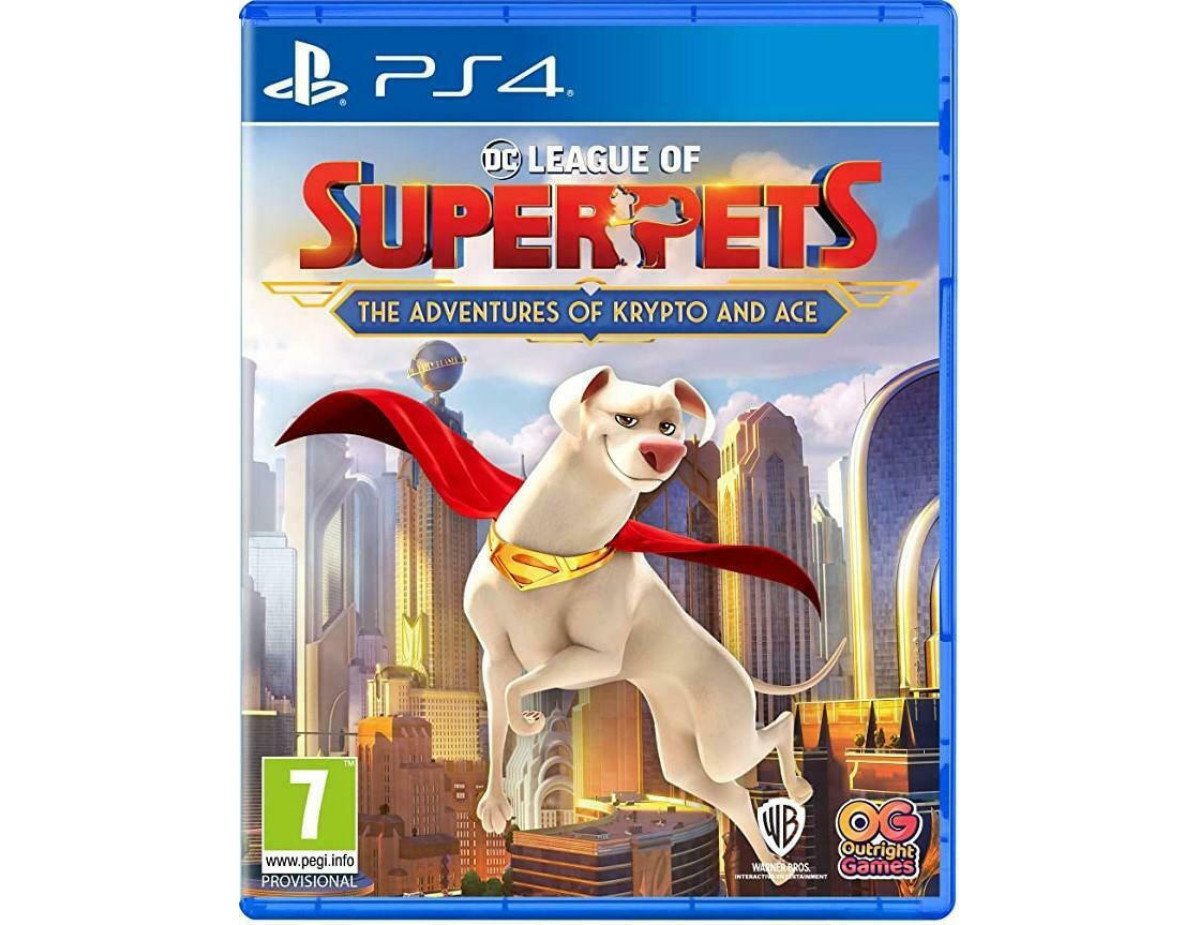 PS4 DC League of Super-Pets: The Adventures of Krypto and Ace