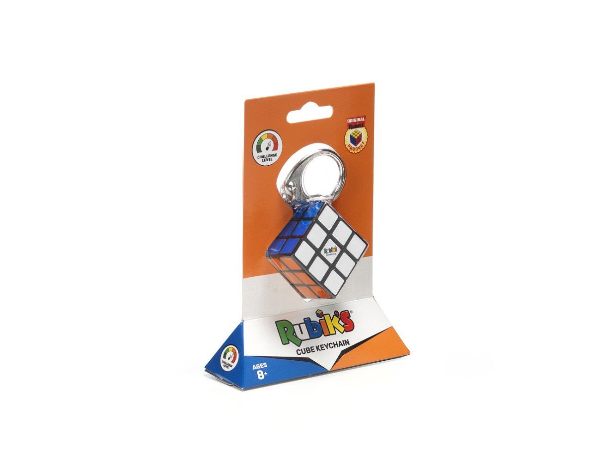 Spin Master Rubik’s Cube: Classic 3x3 Cube with Keychain (6064001)