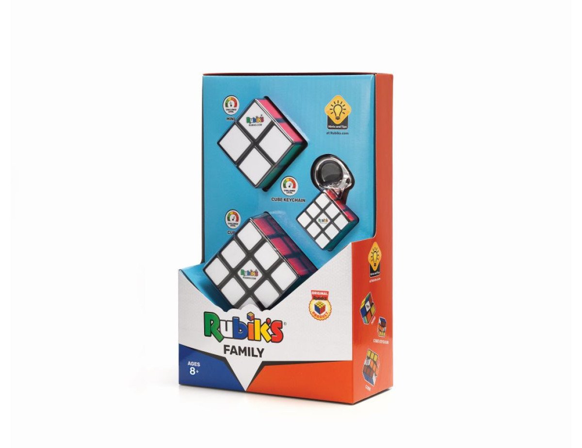 Spin Master Rubik’s Cube: Rubiks Family Pack (3 pcs) (6064015)