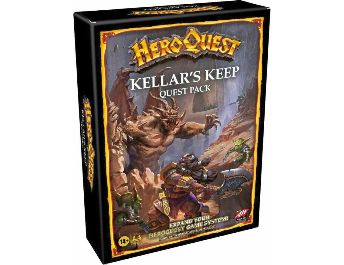 Hasbro Avalon Hill HeroQuest: Kellars Keep Quest Pack (Expansion) (English Language) (F4543)