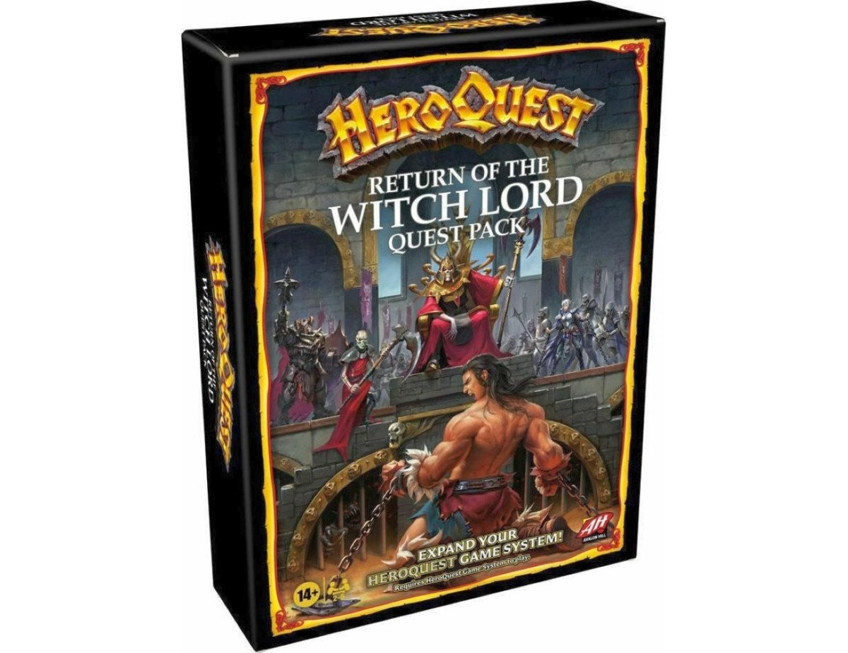 Hasbro Avalon Hill HeroQuest: Return of Witch Lord Quest Pack (Expansion) (English Language) (F4193)