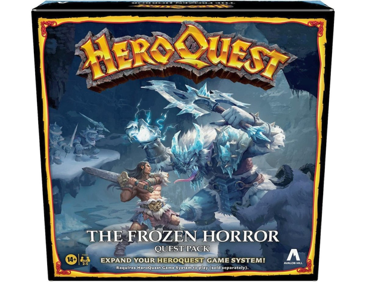 Hasbro Avalon Hill HeroQuest: The Frozen Horror Quest Pack (Expansion) (English Language) (F5815)