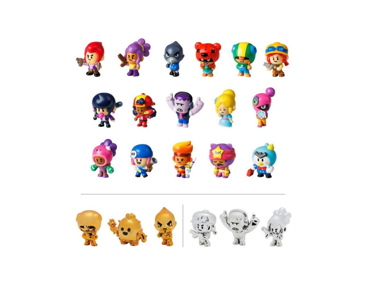 P.M.I. Brawl Stars Collectible Figure - 1 Pack (S1) (Random) (BRW2010)