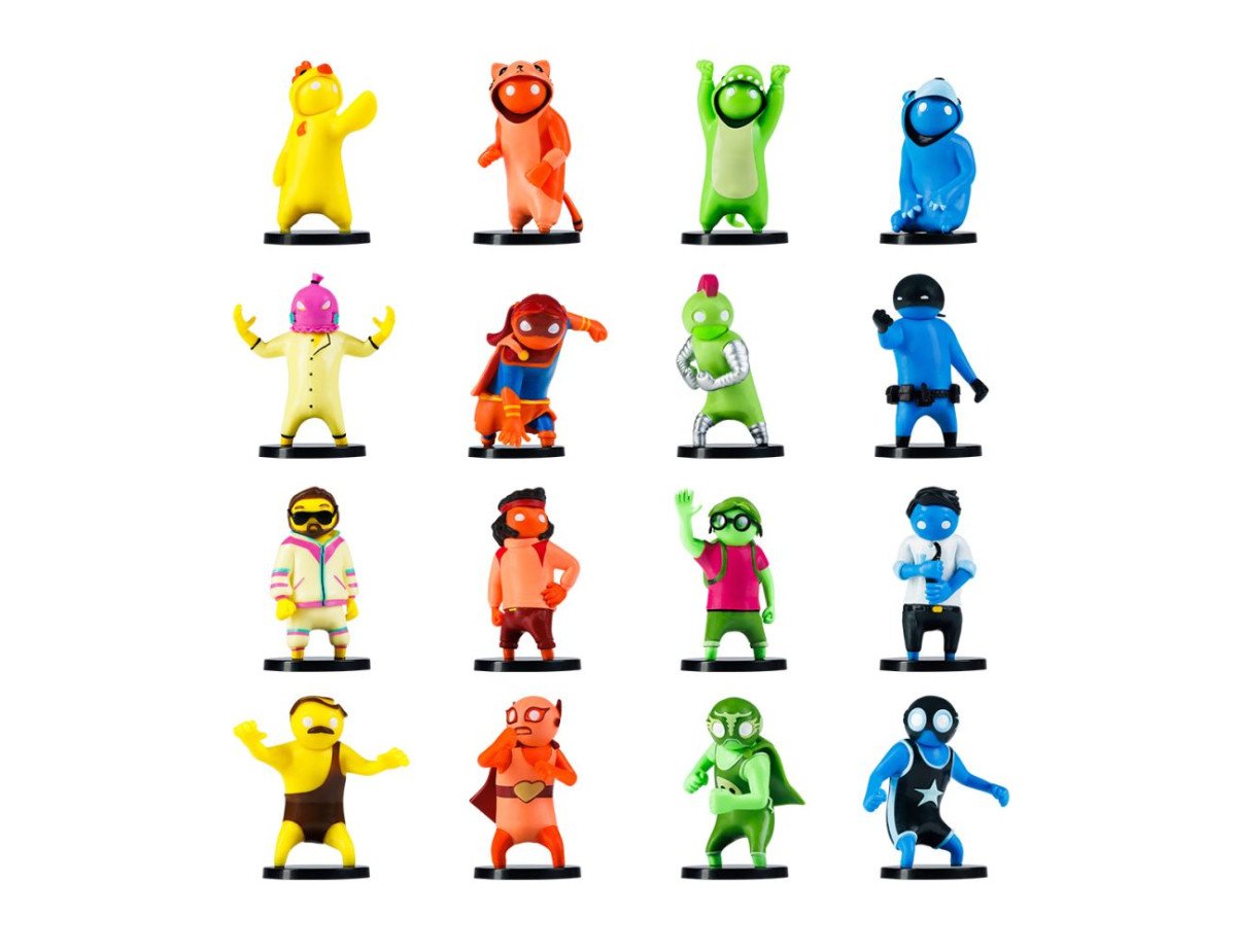 P.M.I. Gang Beasts Blindbox Collectible Figure - 1 Pack (S1) (Random) (GB2007)