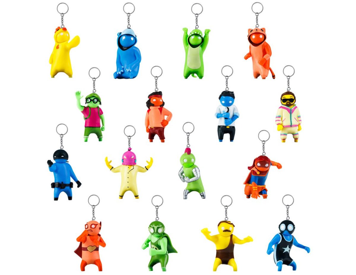 P.M.I. Gang Beasts Figural Keychains - 1 Pack (S1) (Random) (GB8004)