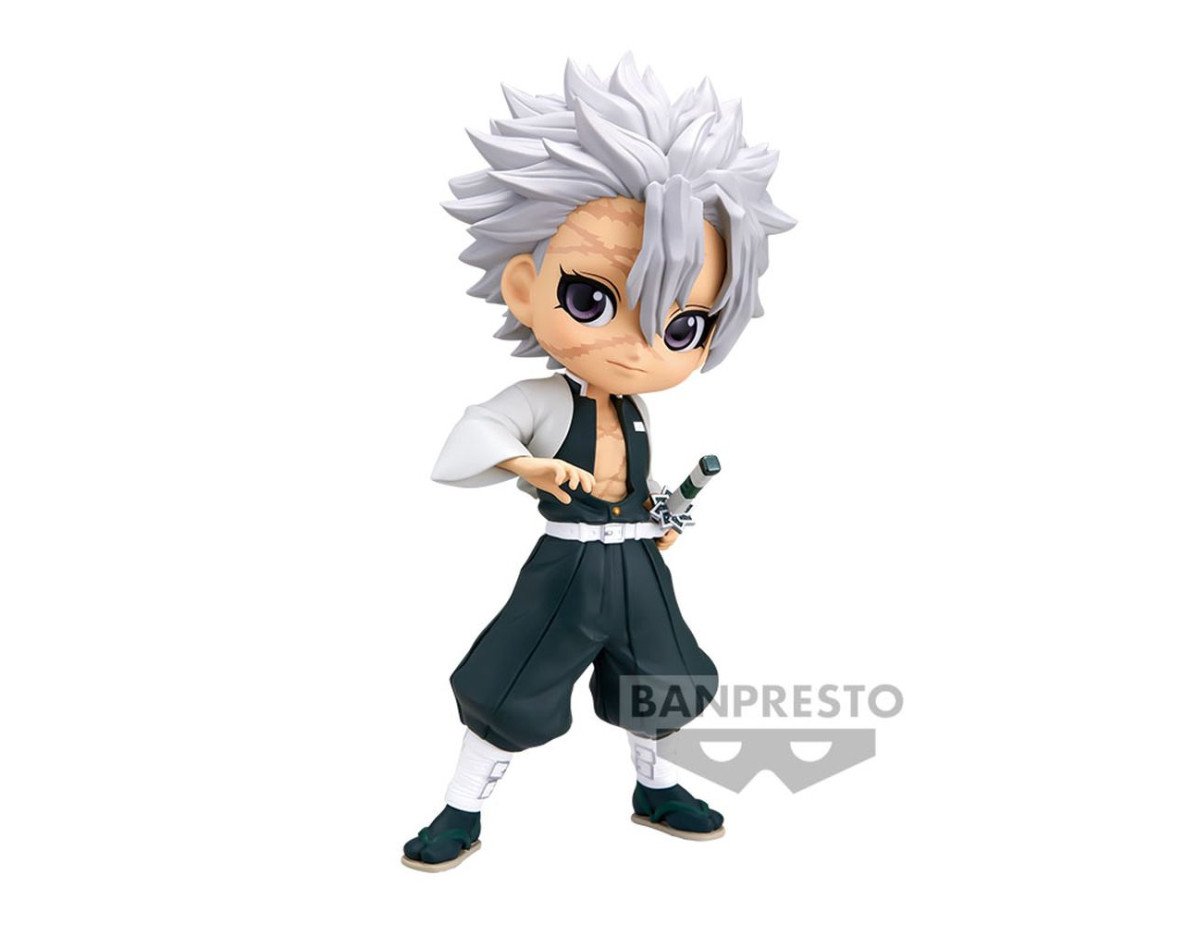 Banpresto Q Posket: Demon Slayer Kimetsu No Yaiba - Sanemi Shinazugawa (Ver.A) Figure (14cm) (19153)