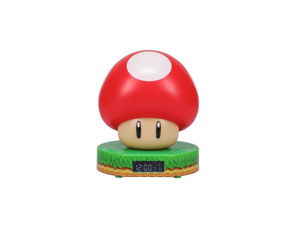 Paladone: Super Mario - Mushroom Digital Alarm Clock (PP10064NN)