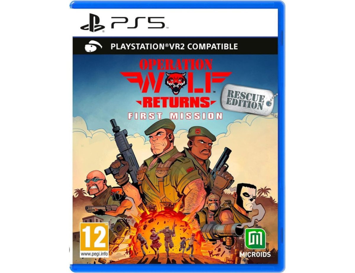 PS5 Operation Wolf Return: First Mission - Rescue Edition (PSVR2 Compatible)