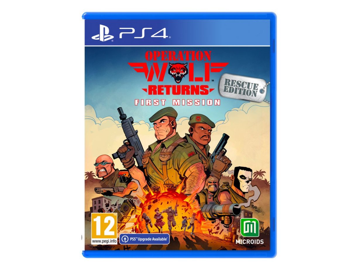 PS4 Operation Wolf Returns : First Mission - Rescue Edition