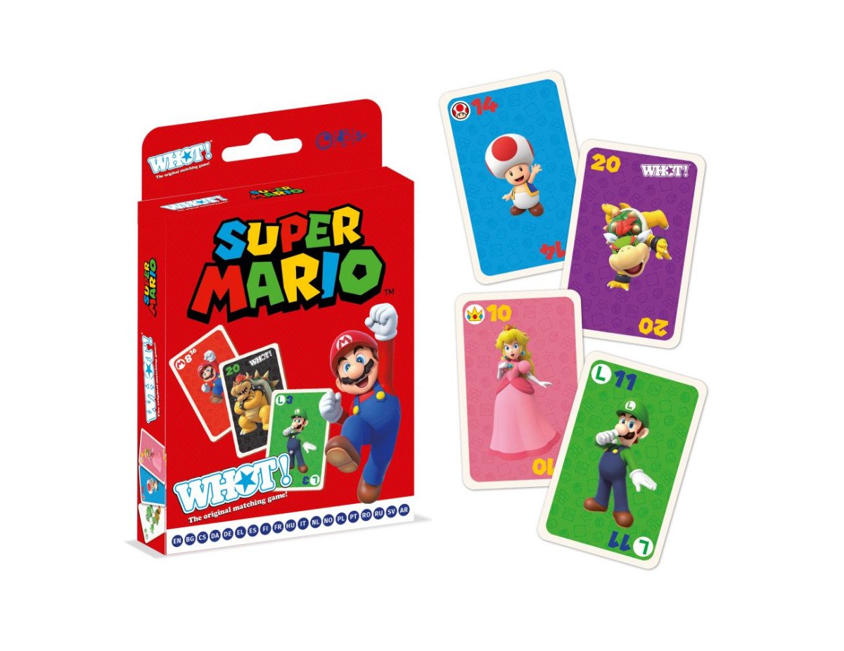 Winning Moves: Whot! Super Mario Card Game (WM02857-ML1)