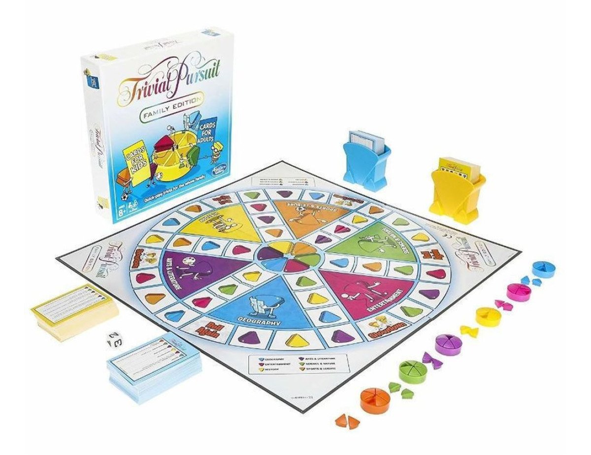 Hasbro Trivial Pursuit Family Edition - Board Game (English Language) (E1921102)