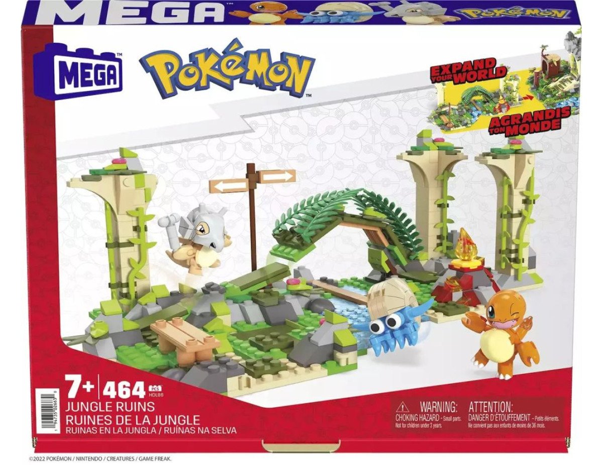 Mattel Mega Pokemon: Jungle Ruins Set (HDL86)