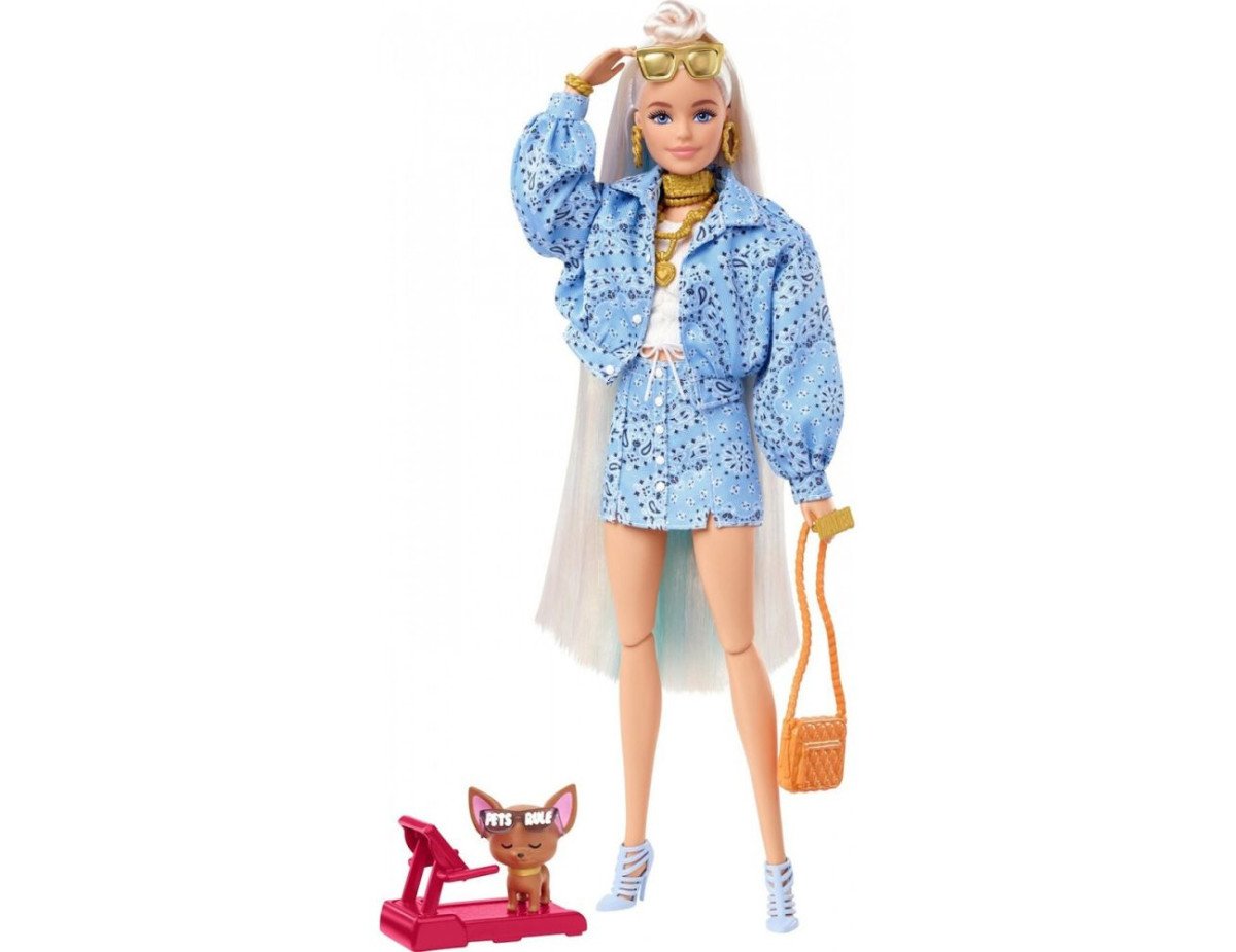 Mattel Barbie Extra: BlondeDoll with Bandana (HHN08)