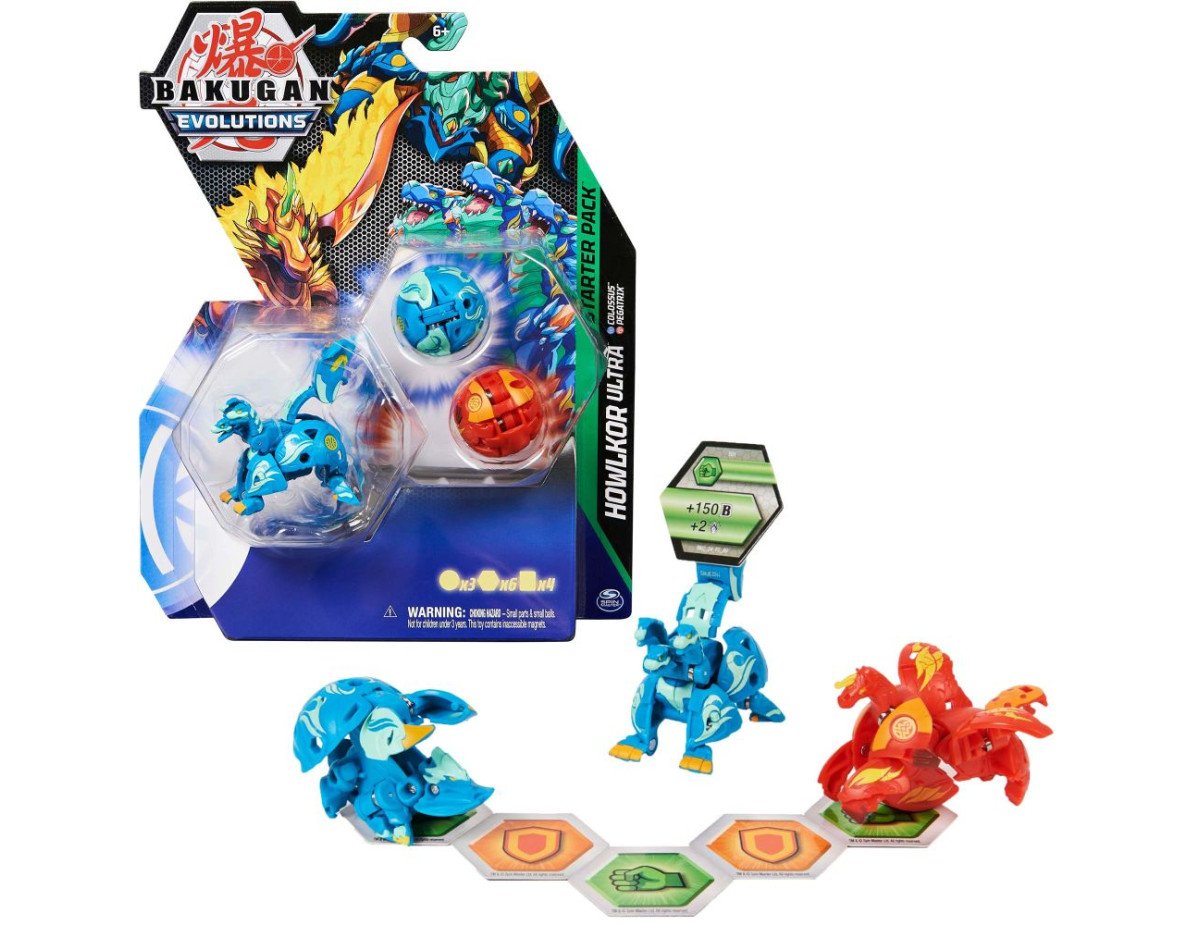 Spin Master Bakugan Evolutions: Howlkor Ultra Starter Pack (6063601)