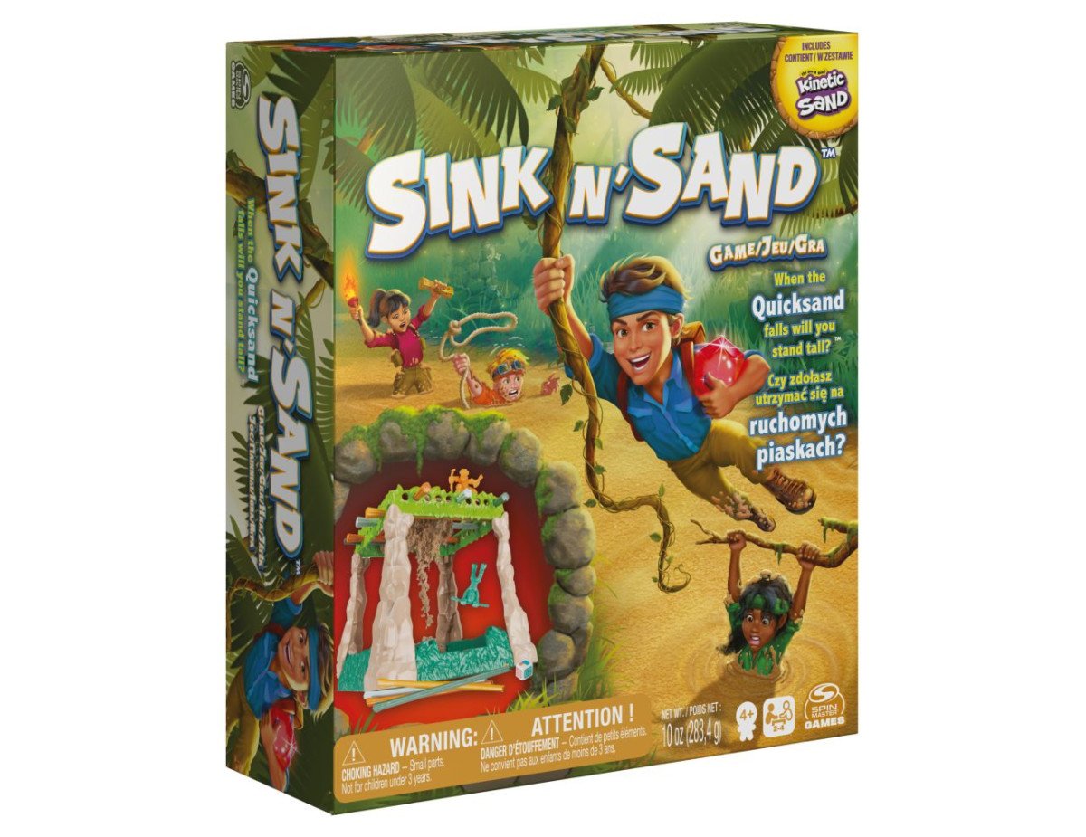 Spin Master Board Game: Sink N Sand Game (6065695)