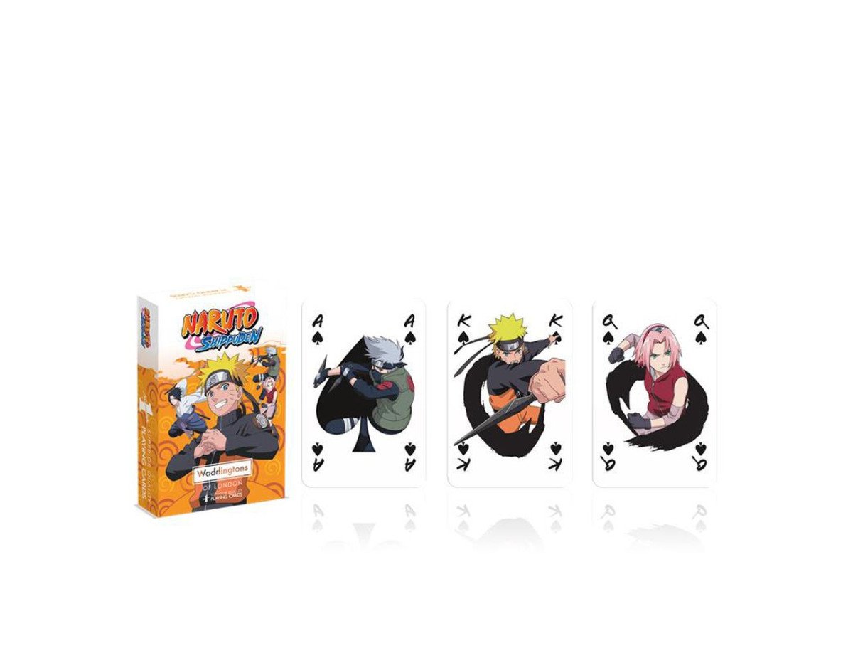 Winning Moves: Waddingtons No.1 - Naruto Playing Cards (WM03022-EN1)