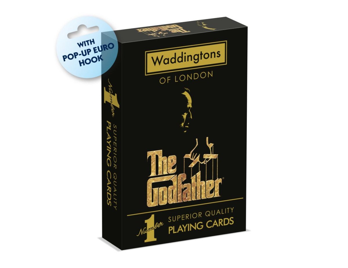 Winning Moves: Waddingtons No.1 - The Godfather Playing Cards (WM02909-EN1)