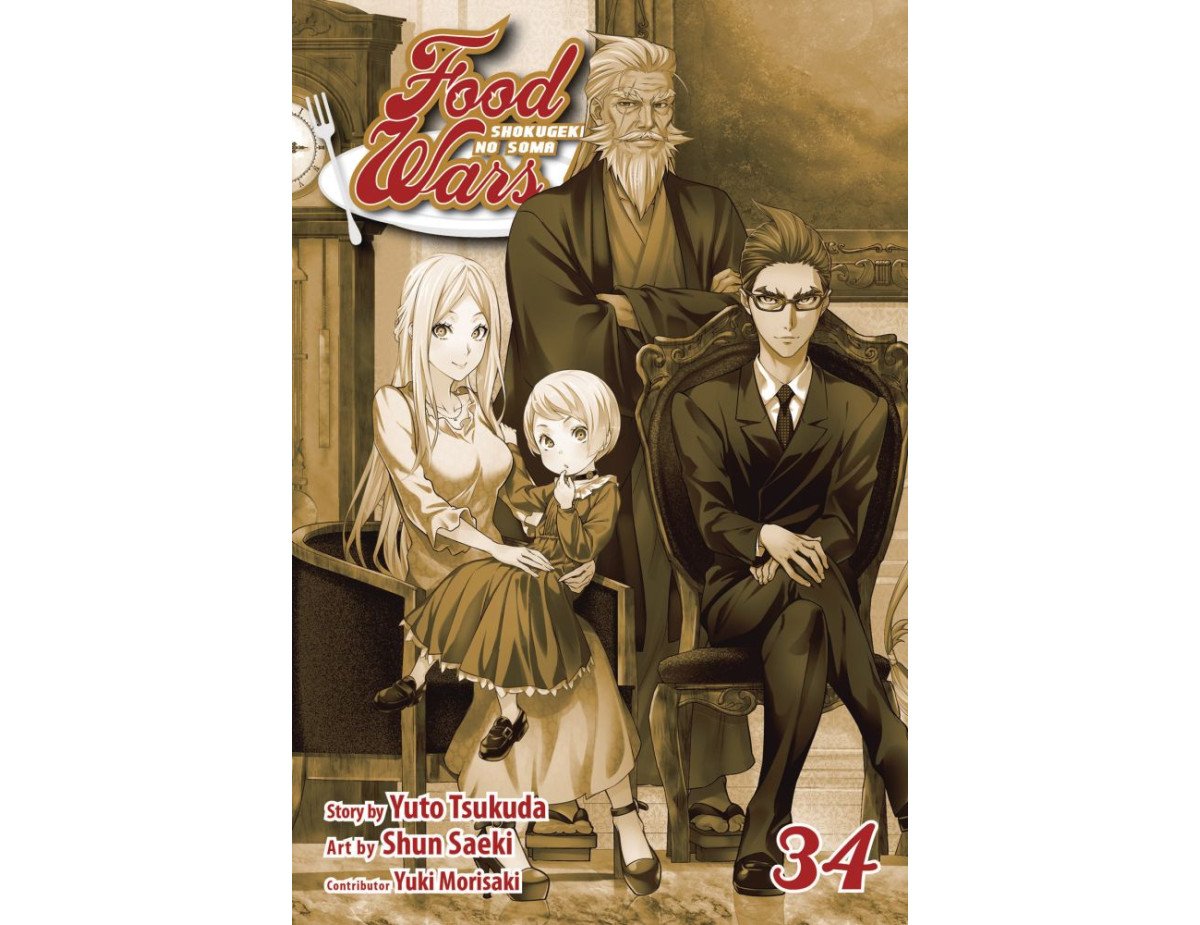 Viz Food Wars Shokugeki No Soma GN Vol. 34 Paperback Manga