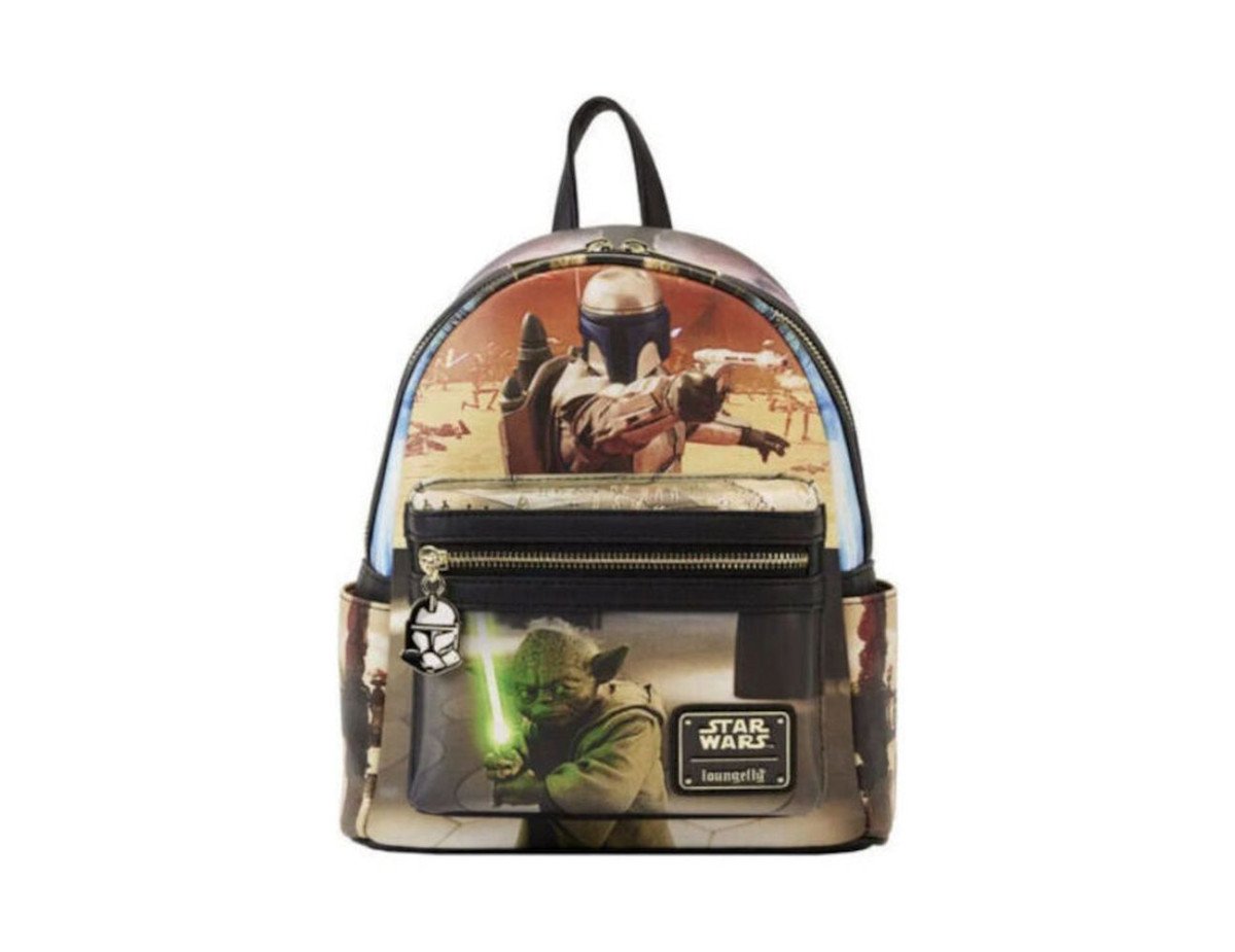 Loungefly Disney Star Wars - Episode Two Attack of the Clones Scene Mini Backpack (STBK0385)