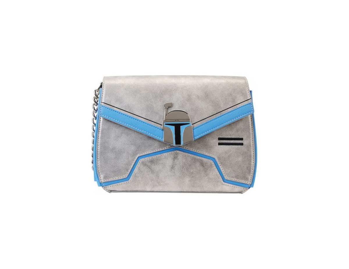 Loungefly Disney Star Wars: Attack off the Clones - Jango Fett Chain Strap Crossbody Bag (STTB0234)