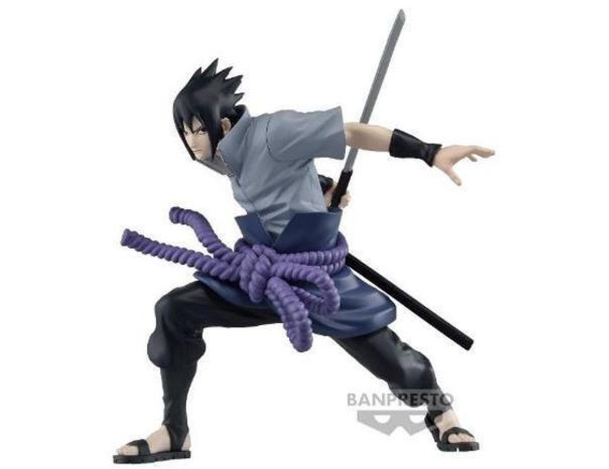 Banpresto Vibration Stars: Naruto Shippuden - Uchiha Sasuke III Statue (13cm) (19667)