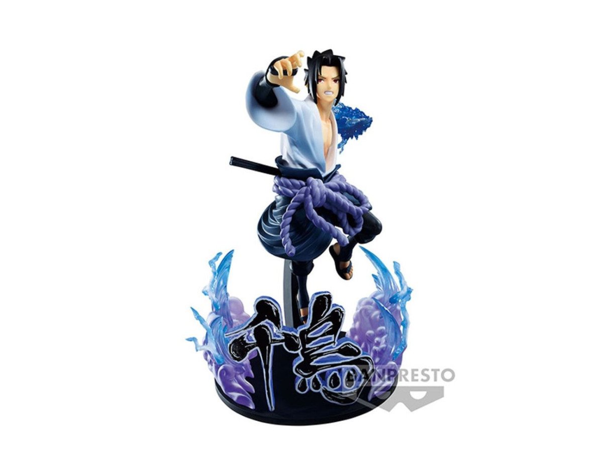 Banpresto Vibration Stars: Naruto Shippuden - Uchiha Sasuke Special Ver. Statue (20cm) (88001)