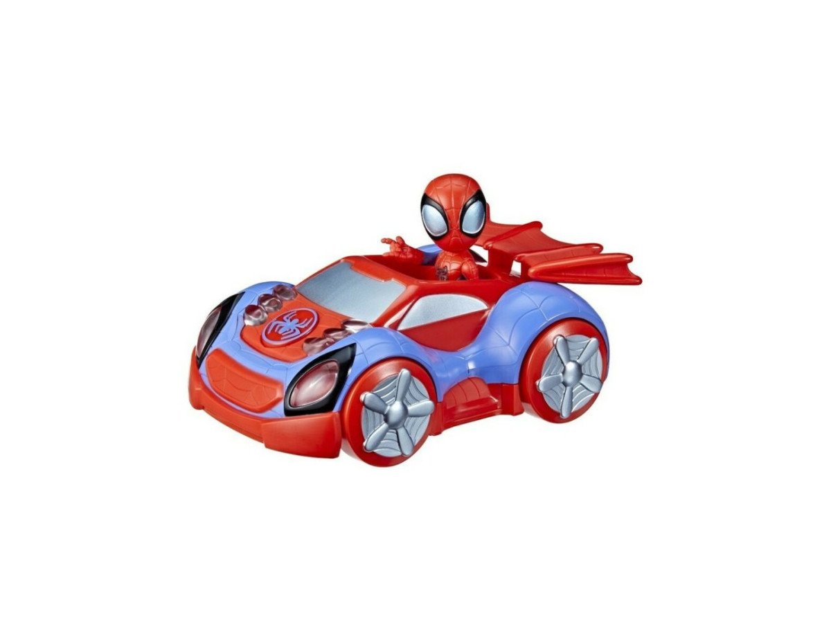 Hasbro Marvel Spidey and His Amazing Friends: Spidey - Glow Tech Web-Crawler (F4530)