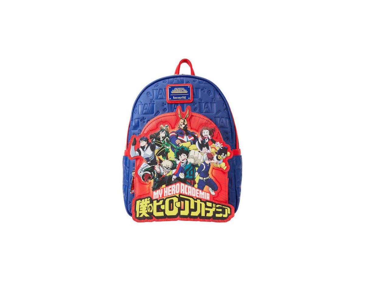 Loungefly My Hero Academia - Group Debossed Logo Mini Backpack (MHABK0023)