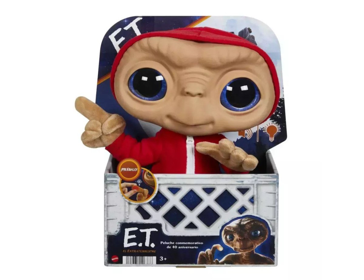 Mattel E.T. 40th Anniversary Feature Plush with Lights (Excl.) (HKN39)