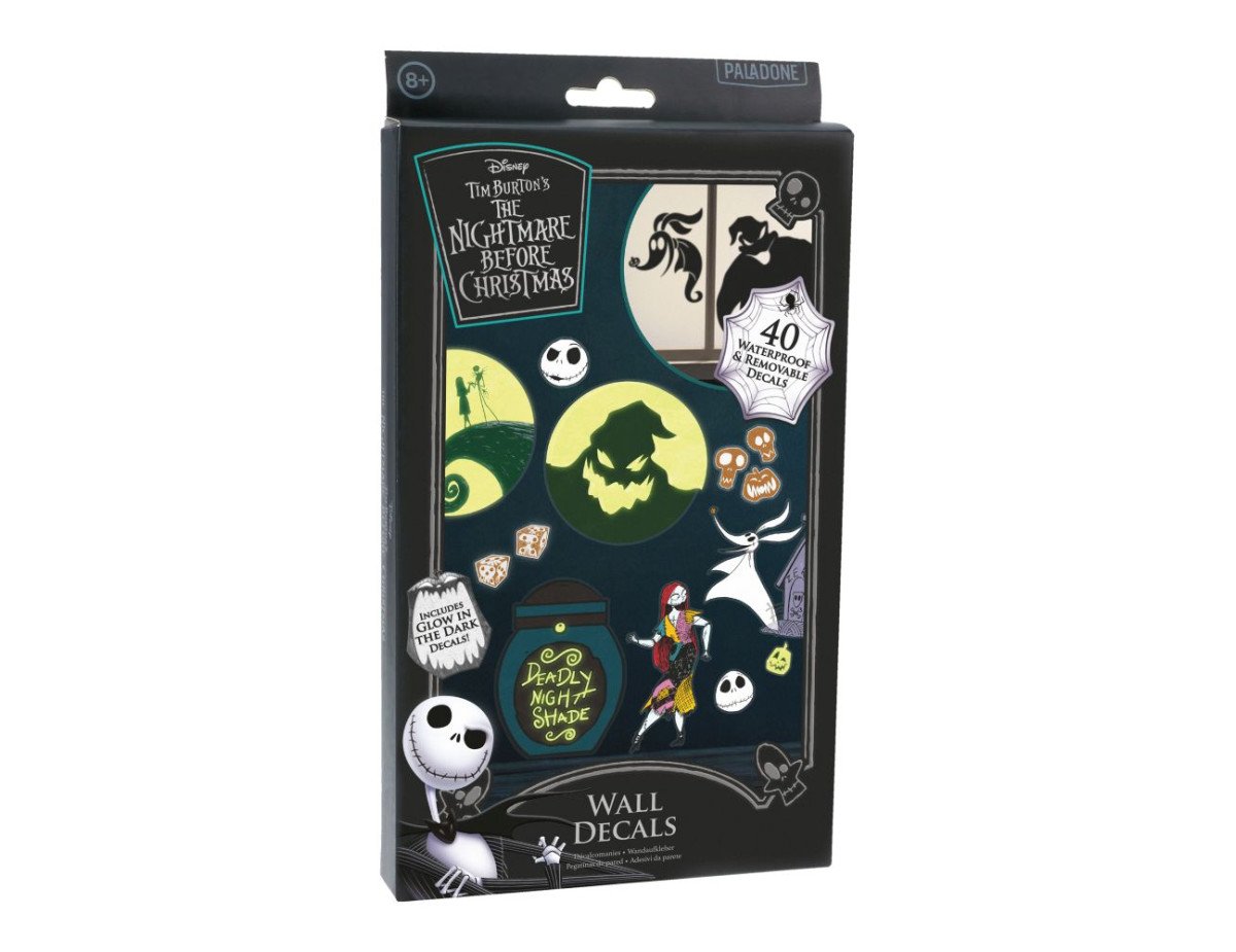 Paladone: The Nightmare Before Christmas - Wall Decals (PP11192NBC)