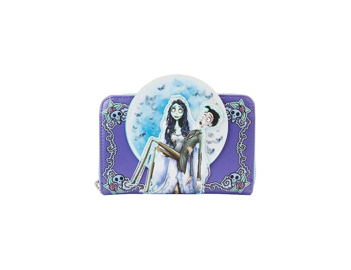 Loungefly Warner Bros: Corpse Bride - Moon Zip Around Wallet (WBWA0009)