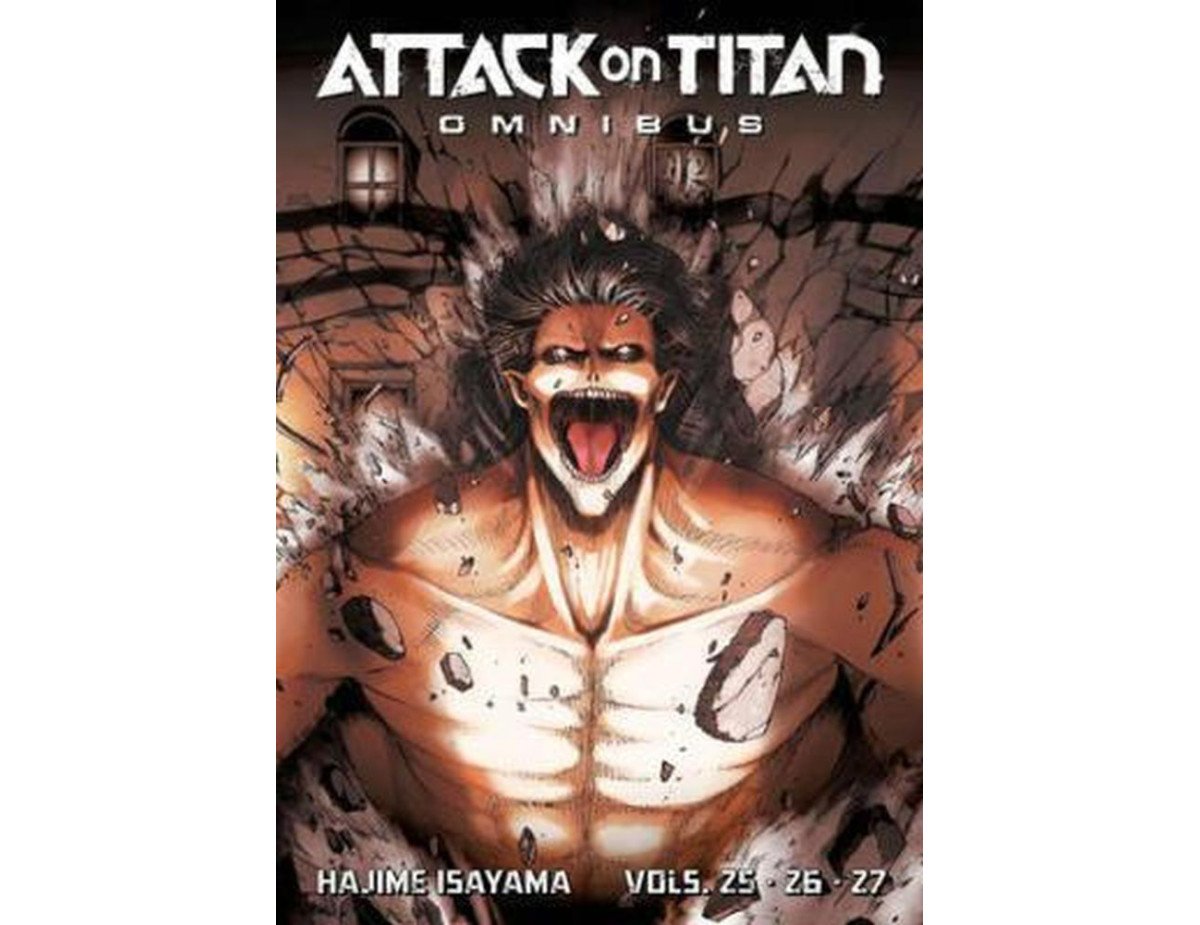 Kodansha Attack on Titan Omnibus 9 (Vol. 25-27) Paperback Manga