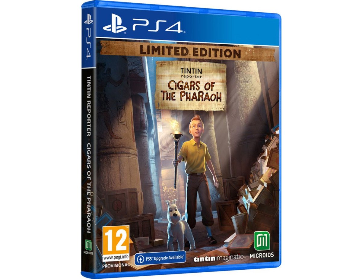 PS4 TINTIN Reporter: Cigars of The Pharaoh - Limited Edition