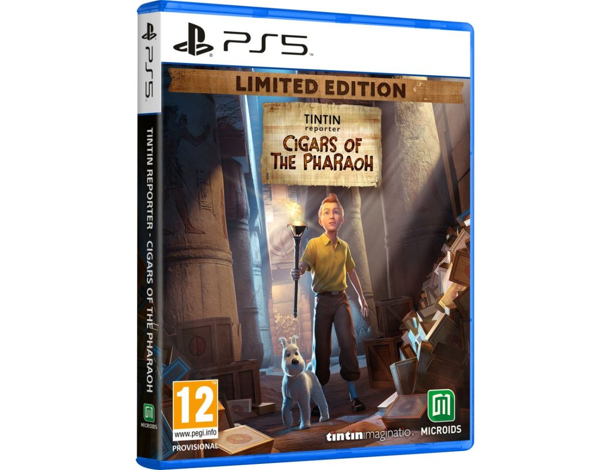 PS5 TINTIN Reporter: Cigars of The Pharaoh Limited Edition