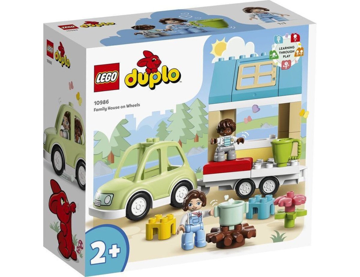 LEGO® DUPLO® Town: Family House on Wheels (10986)