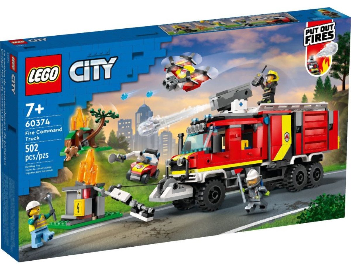 LEGO® City: Fire Command Truck (60374)